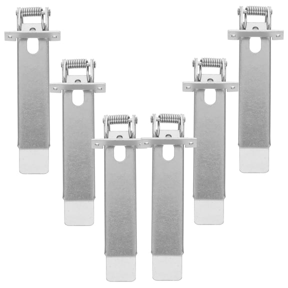 Hemoton 6pcs Recessed Light Retaining Clip Light Securing Clips Downlight Retaining Clamp Panel Light Spring Clip Downlight Retrofit Clips