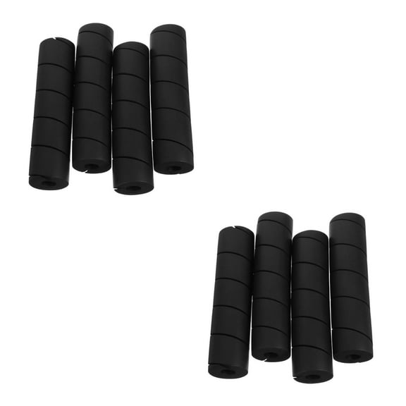 Hemoton 8 PCS Bed Frame Toe Protectors, Flexible Non- Chair Leg Covers, Furniture Foot Guards, Cushion Sleeves for Table and Bed Legs