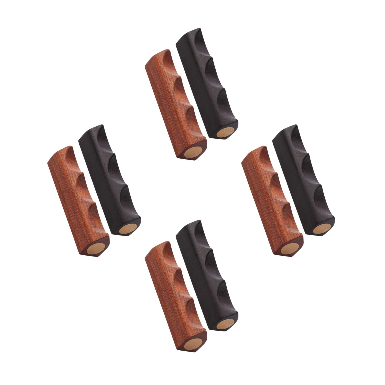 Calligraphy Rak Hemoton 8 pcs Calligraphy Writing Brush Rack Wooden Chinese Calligraphy ...
