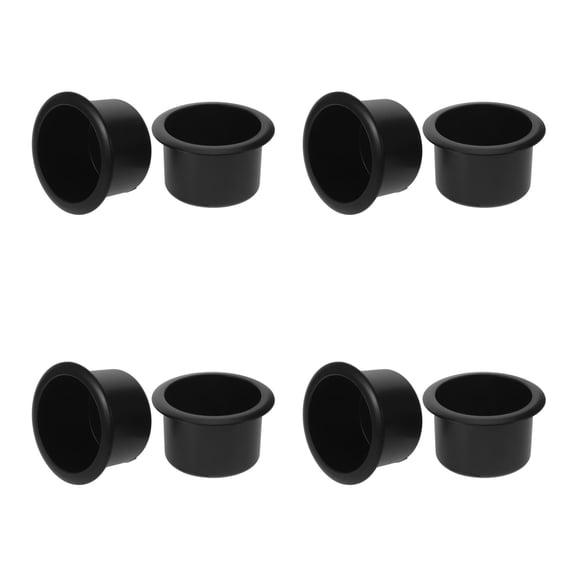 Hemoton 8-Piece Plastic Cup Holder Inserts for Car, Couch, Office, and Vehicle Beverage Storage Solutions