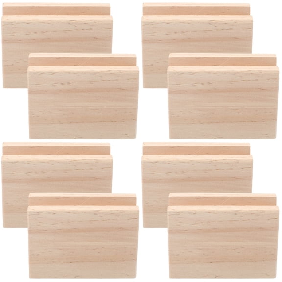 RENACLIPY Wooden Furniture Risers Light Yellow for Beds and Tables