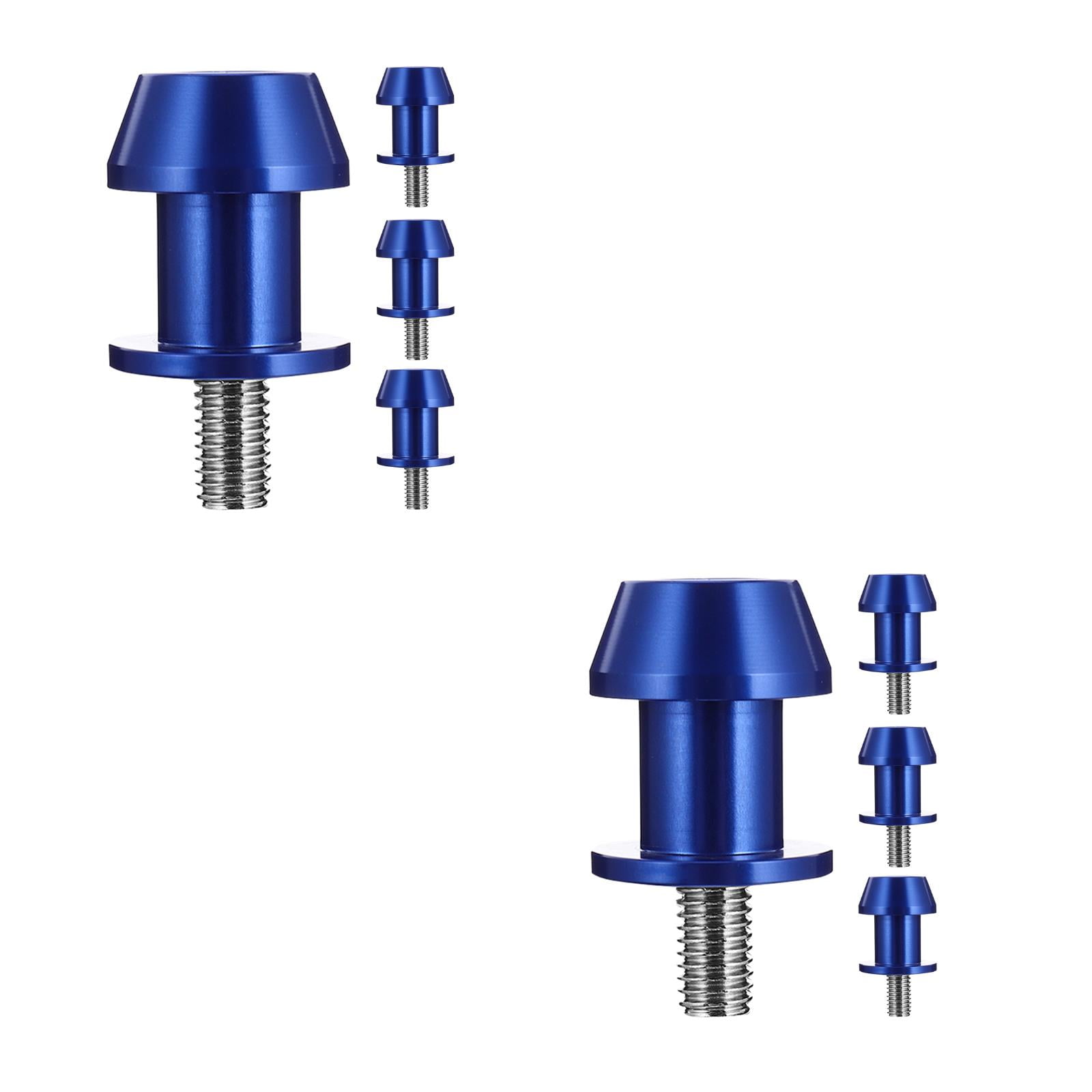HEMOTON Worgeous 8 pcs Motorcycle Swing Arm Sliders and Spools Stand for Motorbike Swing Arm Protection
