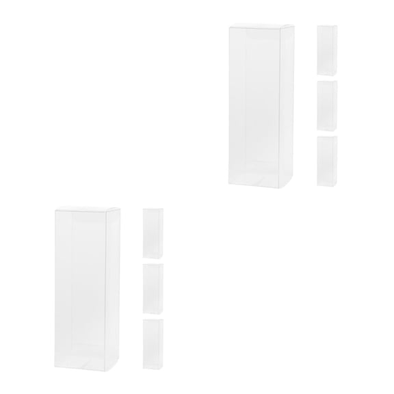 Hemoton 8 pcs  Portable Golf Ball Storage Box Clear Golf Balls Display Case Golf Ball Container Golfs Case Portable Golfs Balls Box Anti-Scratch Golfs Balls Box