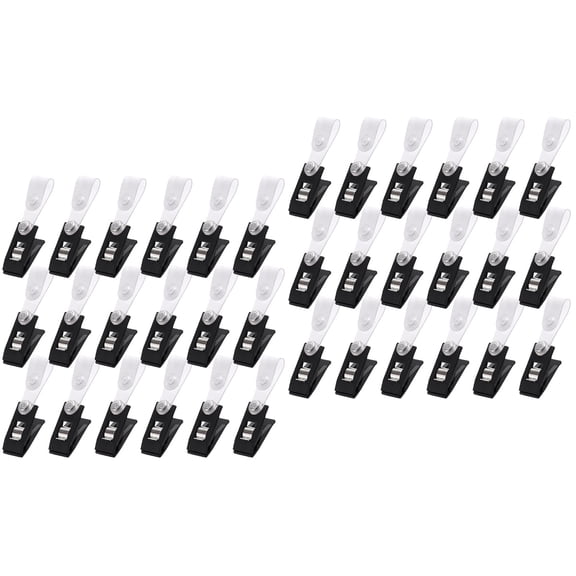 Hemoton 80 Pcs  Garden Flag Windproof Clip Garden Flag Fixed Stopper Garden Accessories Flag Weights for Wind