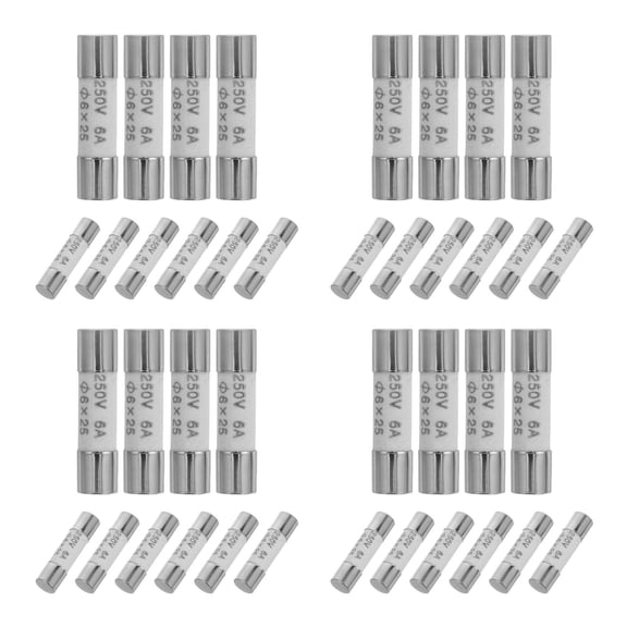 SOPOTUTU Ceramic Multimeter Fuse Tubes with Fine Connection for Easy Replacement and Enhanced Safety