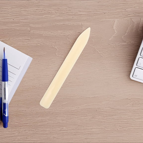 HEMOTON Bone Folder Tool for Craft Use Made from Plastic White Color Versatile for Mounting Origami and More 8pcs