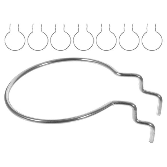 Hemoton 8pcs Garage Utility Hooks For Pegboard Heavy Duty Metal Pegboard Hooks For Tool Storage And Organization Pegboard Accessories