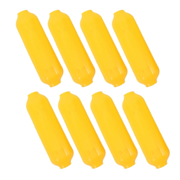 Hemoton 8-Piece Serving Trays Set - Corn Shaped Appetizer Trays for Snacks, Desserts, Fruits, Veggies, Chips, Reusable Platters