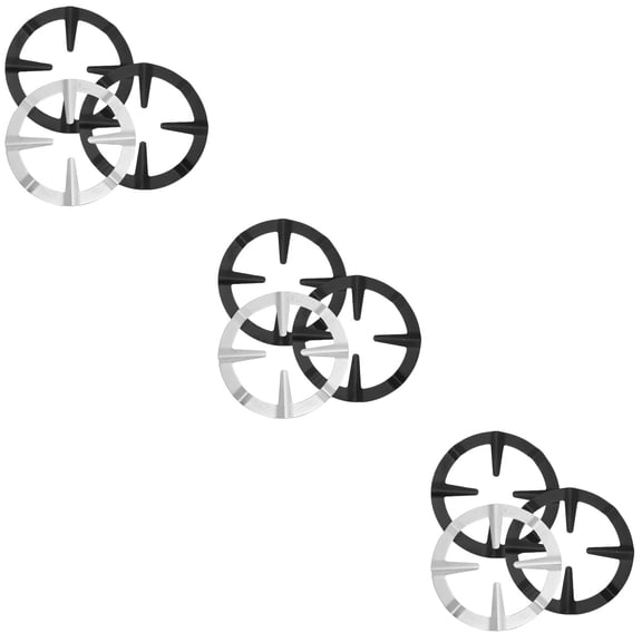 Hemoton 9 Pcs Convenient Wok Rings Replaceable Wok Racks Reusable Wok Supports Kitchen Supply
