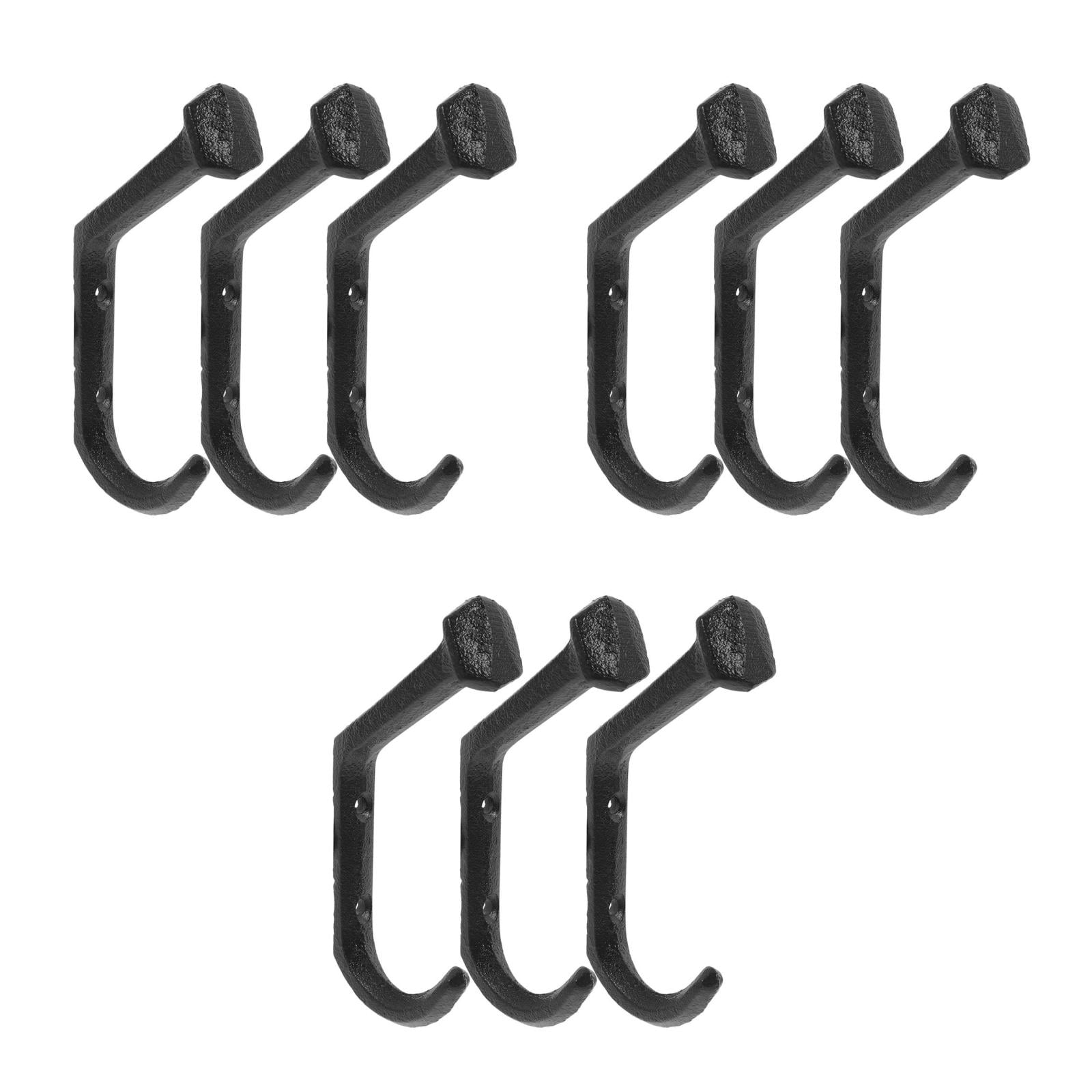 UPGRATOR 9 pcs Decorative Farmhouse Wall Mount Hooks for Coats Towels