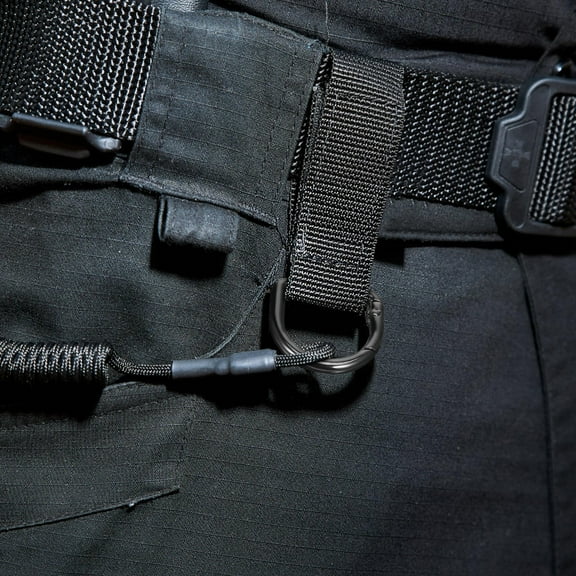 Hemoton 9pcs D Ring Spring Key Hooks Small Carabiner Clips Key D Ring Strap Clip Metal D Ring For Purse Backpack Keychain Handbag Crafts