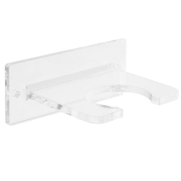 Hemoton Acrylic Baseball Bat Holder Wall Softball Bracket Vertical Baseball Bat Stand