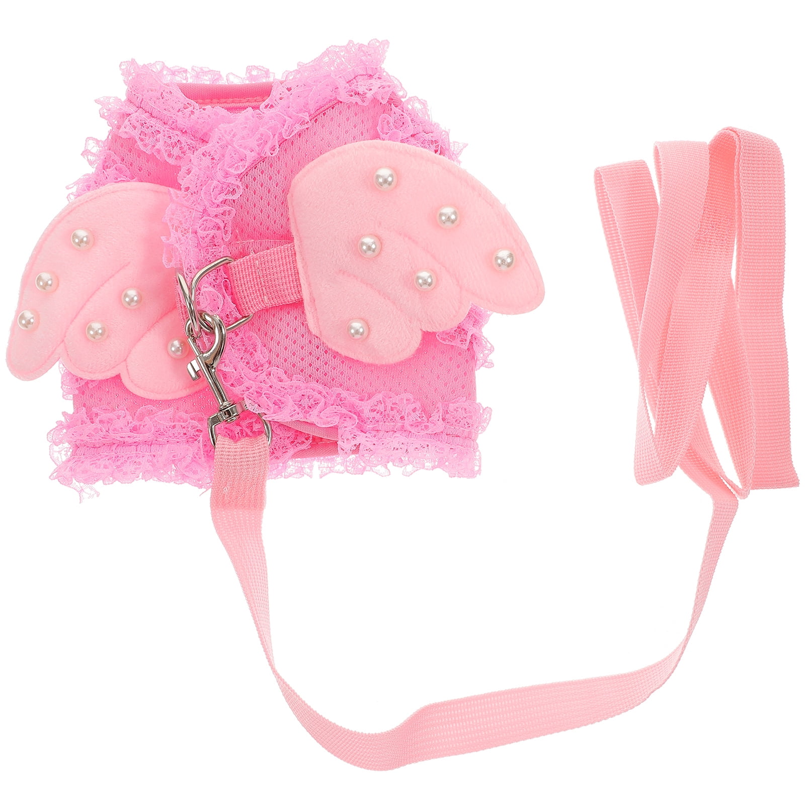 Hemoton Adorable Pet Harnesses Angel Cat Harnesses Fashion Dog Chest
