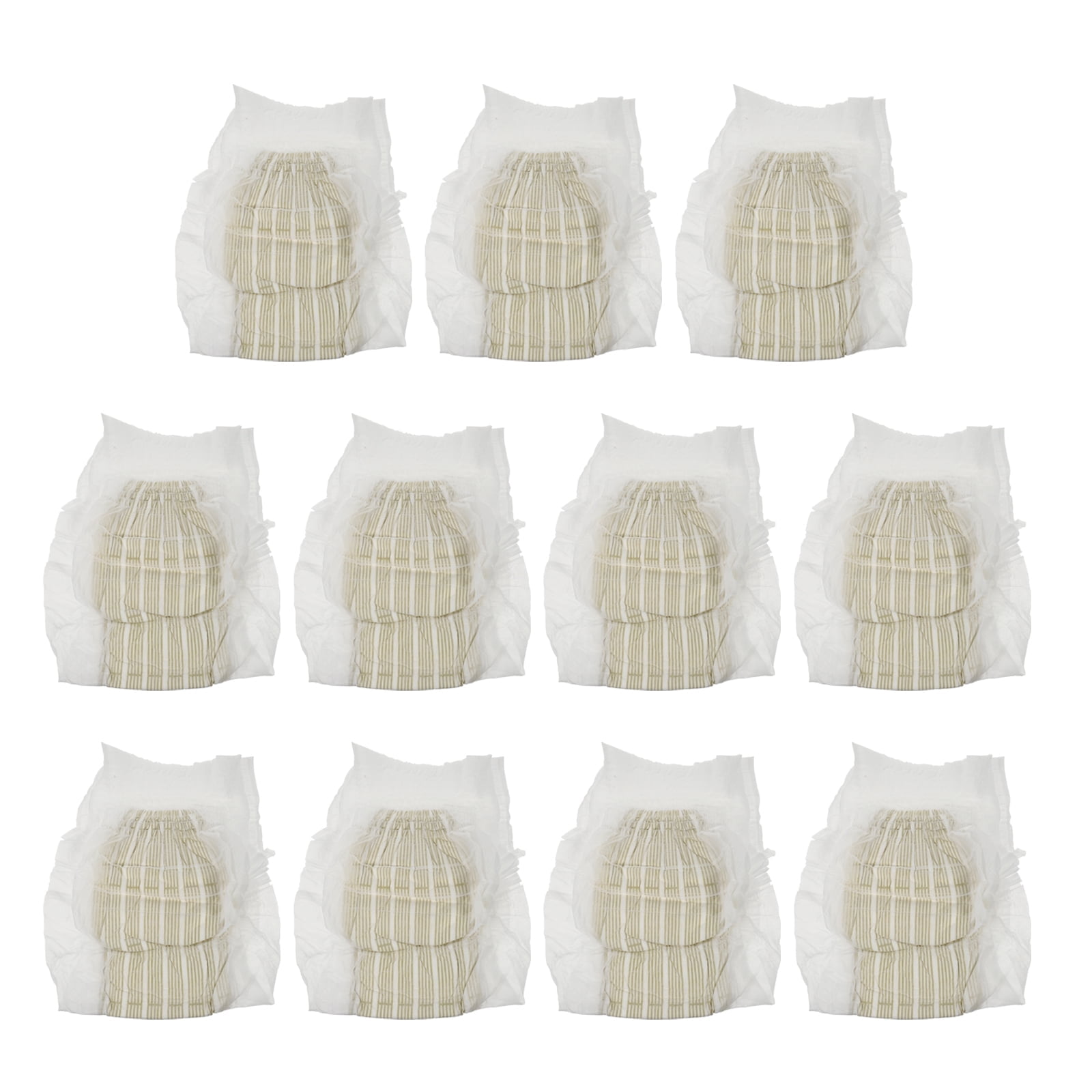 Hemoton Adult Diapers Diaper Diapers Elderly Disposable Old Pants Proof Leak People Briefs Wraps Nappy People Incontinence