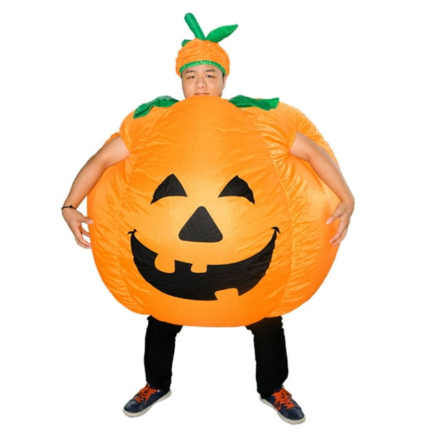 Hemoton Adults Inflatable Pumpkin Halloween Fancy Dress Costume Party ...