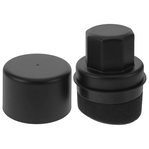 Hemoton Applicator Sponge Tire Buffing Pads Polishing Tool Chenille Black