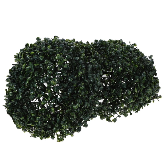 Phenofice Nurseries Artificial Topiary Balls Plastic Dark Green 1Pack 11In Diameter