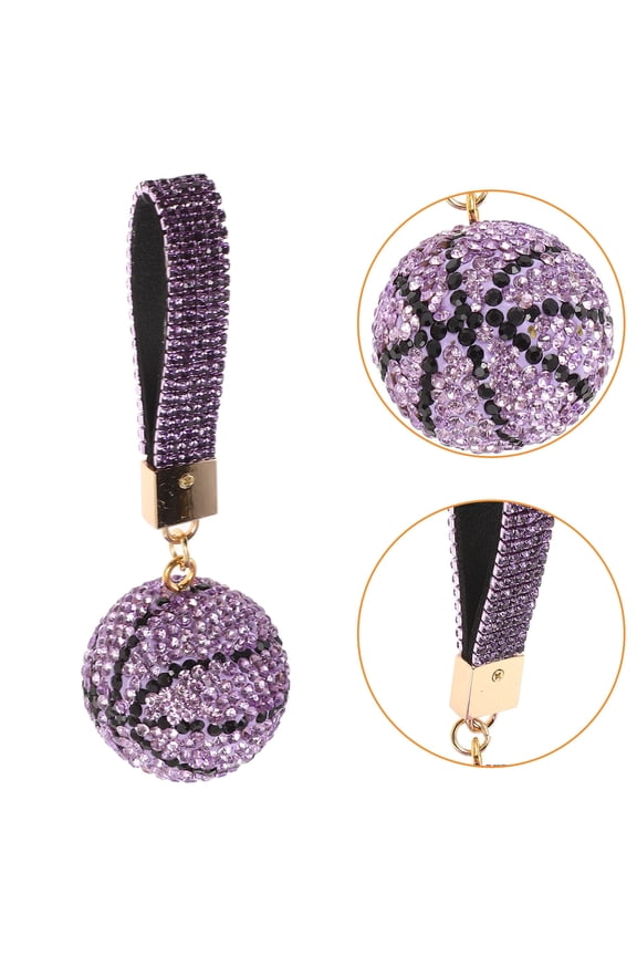 Basketball Keychain Pendant Made of Resin and Zinc Alloy with Design