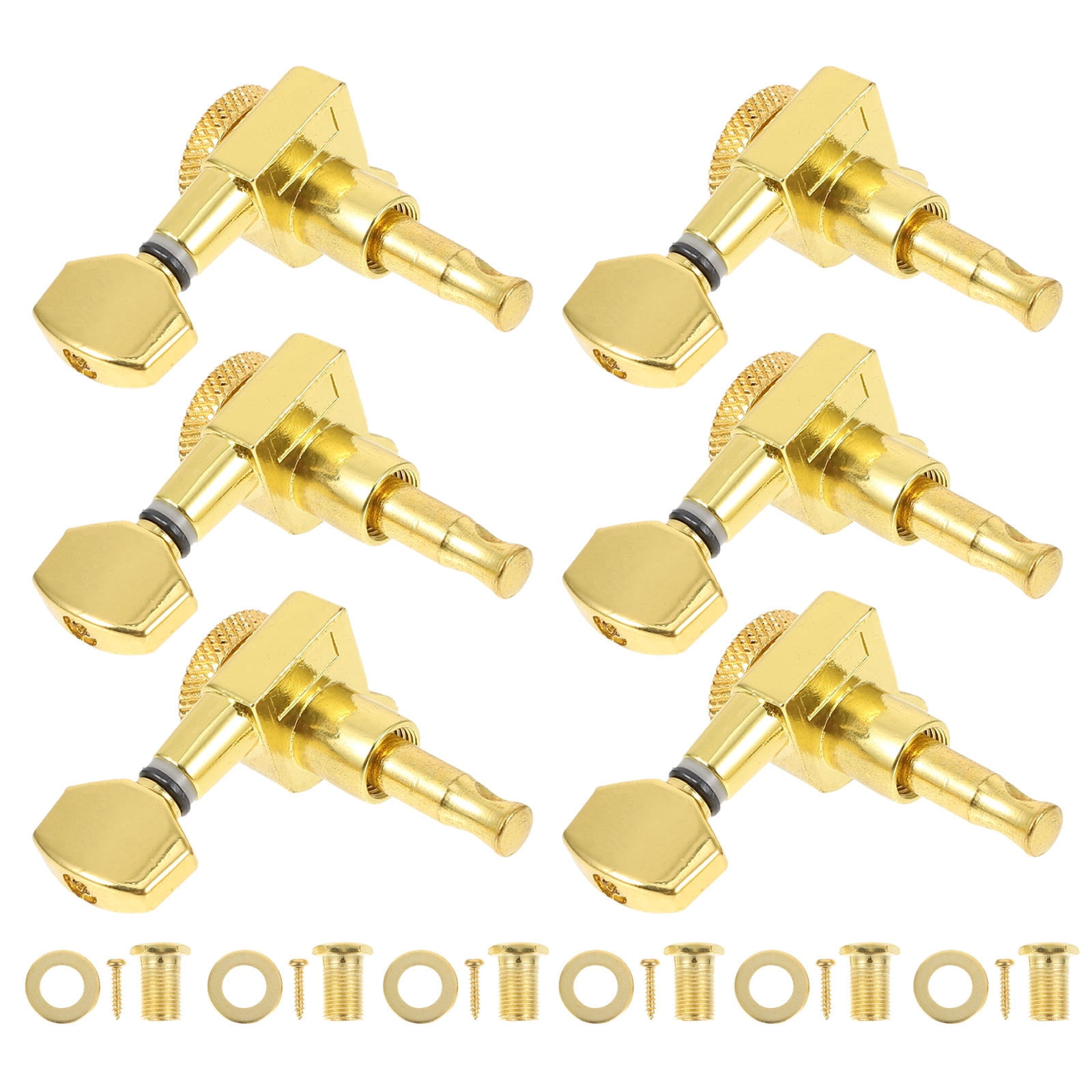 Hemoton  Bass Tuning Pegs Tuners Guitar Turners High Stability Accessories