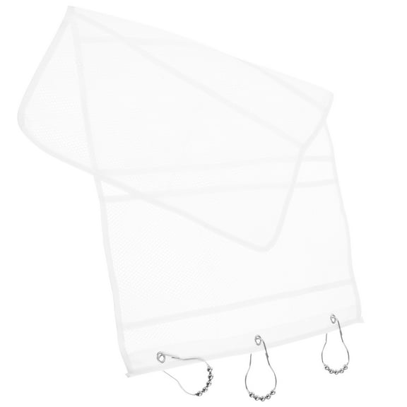 Hemoton  Bathroom Hanging Bag Mesh Shower Basket Children's Toy Storage