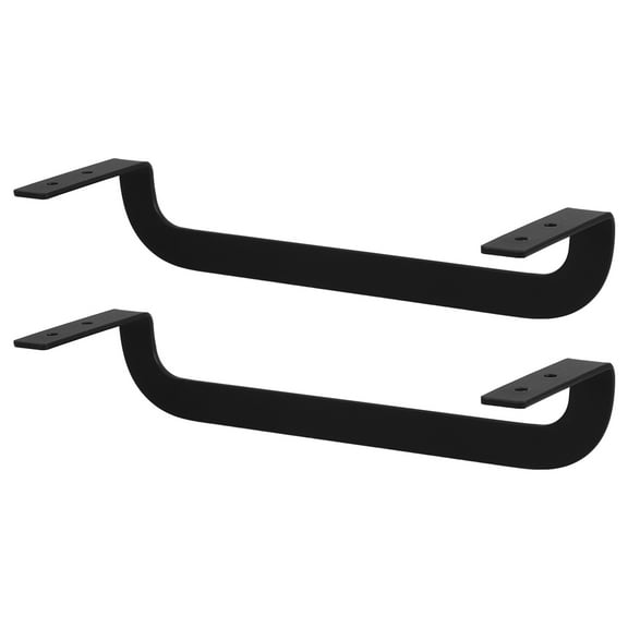 Hemoton  Bed Fixing Tool Mattress Slide Stopper for Metal Frame Black