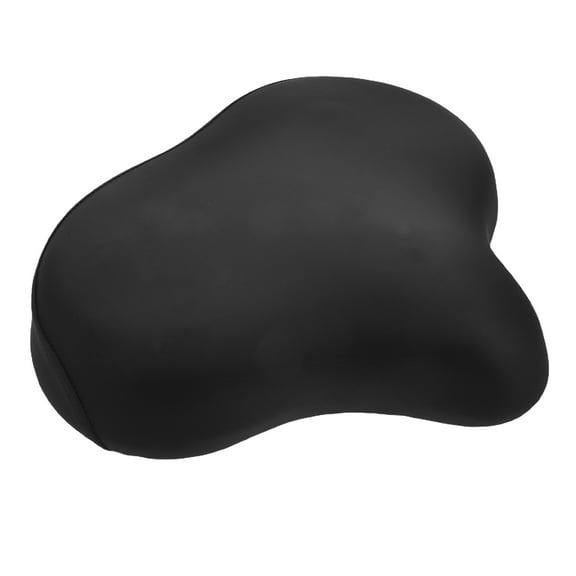 Hemoton Bike Seat Wide Bicycle Saddle Replacement Memory Foam Padded Bike Cushion For Bikes For Women Men