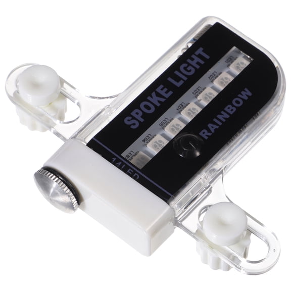 Hemoton Bike Wheel Light Decorative Bike Spoke Light Decorative Light Bike Wheel Light