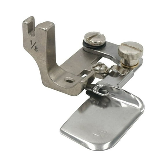 Hemoton Sewing Machine Binder Pressing Foot Attachment for Binding Fabric Edges with Folder Design