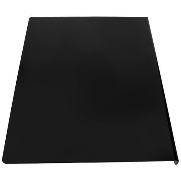 Hemoton Black Acrylic Cutting Board Large Non- Kitchen Chopping Board for Fruit, Vegetable, Meat with Countertop Protector