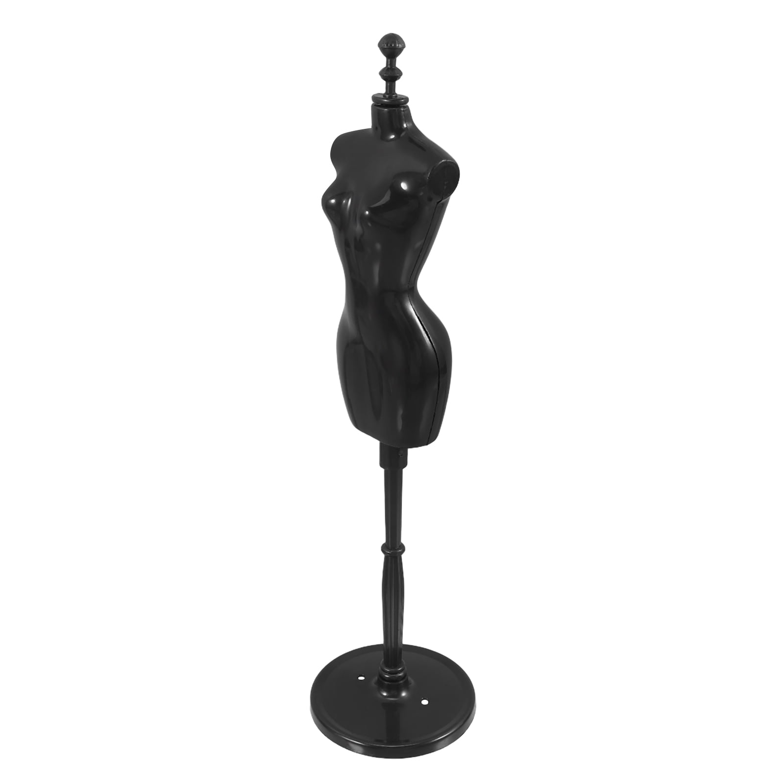 Hemoton Black Plastic Mannequin Body Stand for Decor with Stable ...