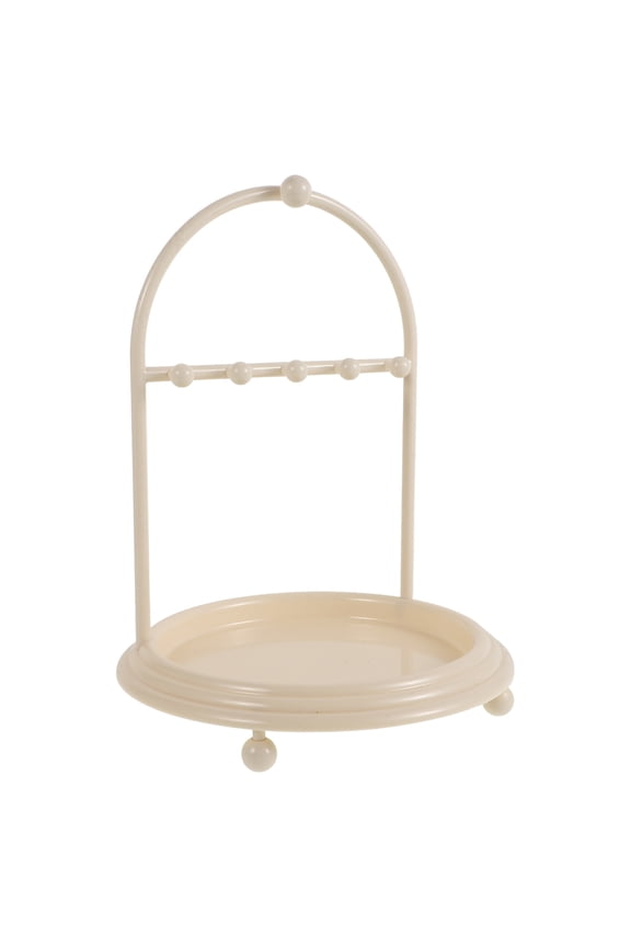Bracelet Display Rack Holder Necklace Hanger Organizer Jewelry Necklaces Beige