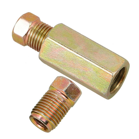 Hemoton Brake Line Joint Tube Fitting Internal Thread Connector Brake Line Pressure Fitting