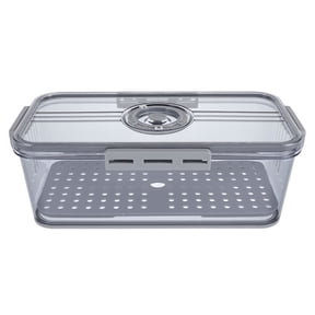 YOSADIER Multifunctional Airtight Bread Box with Freshness Timer for Refrigerator Storage