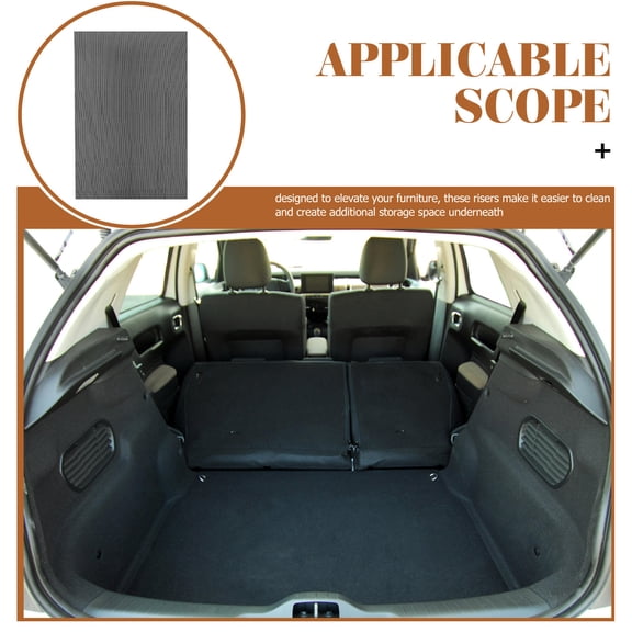 Hemoton  Car Interior Accessories Roof Cargo Bag Protective Mat Black
