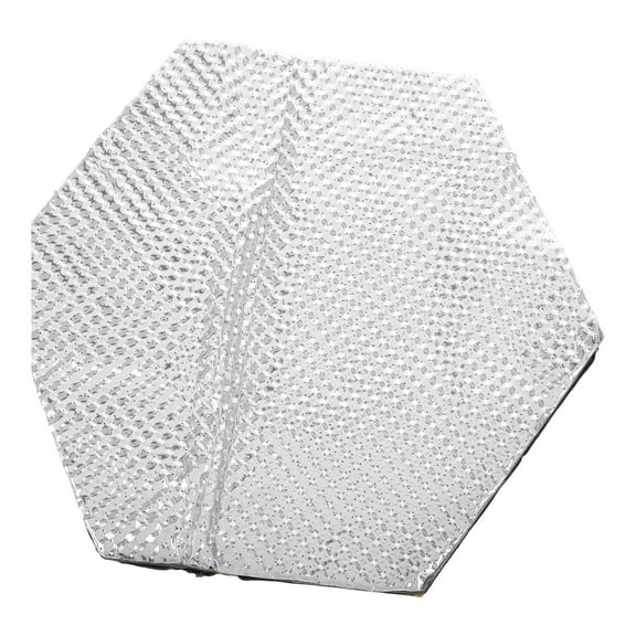 Hemoton Car Sound Deadening Closed Cell Foam Heat Insulation Mat Foam Sound Deadener Material Heat Barrier Silver