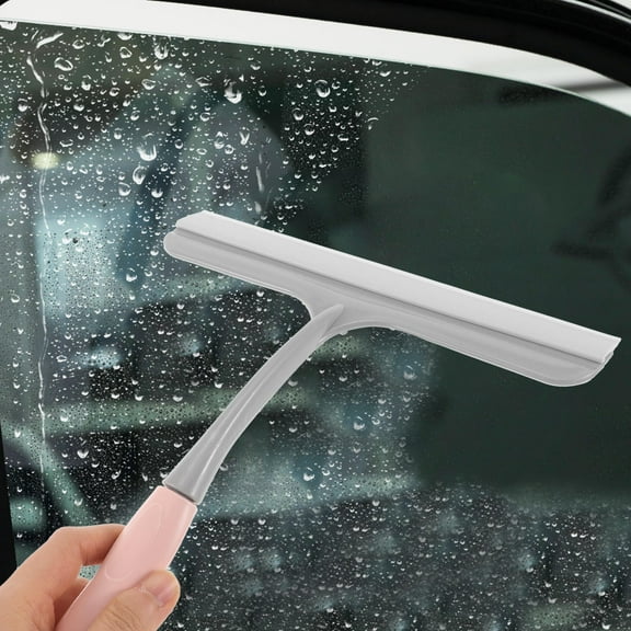 Hemoton Car Window Squeegee With Handle Glass Cleaning Supply For Auto Scraper For Auto And Home Application Car Windshield Cleaner Tool Side Mirror Wiper