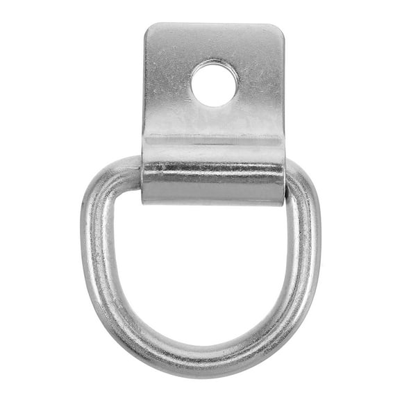 Hemoton Cargo Tow Hook D-Ring Tie-Down Anchor For Loads On Trucks Bumper Mount Trailers Towing Hook Metal D-Ring Tie-Down For Kayaks Motorcycles Atvs