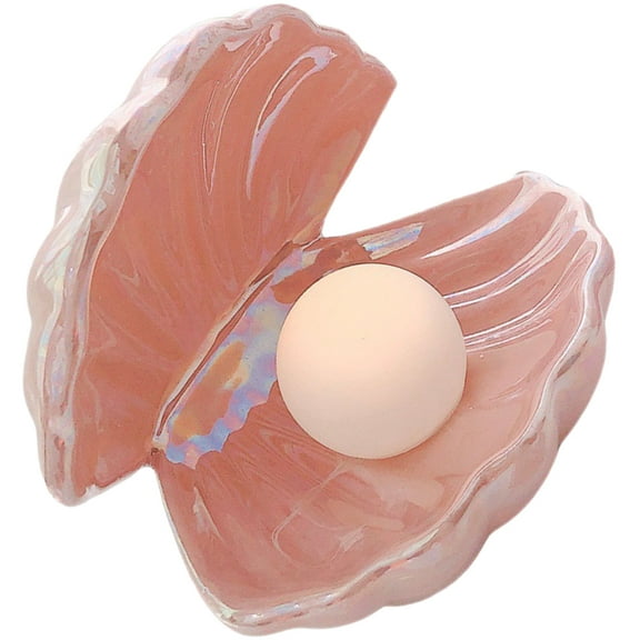 Hytrove Powered Lamp Pink Ceramic 1Set 6.5x5.9In