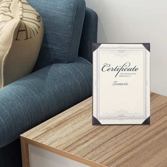 Hemoton Certificate Shell Diploma Frame Graduation Degree Covers Black