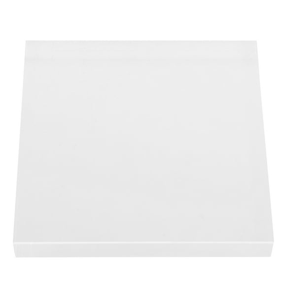 Hemoton Versatile Clear Acrylic Display Base  For Showcasing Cosmetics Durable Cosmetics Display Holder For Home Retail Accessory