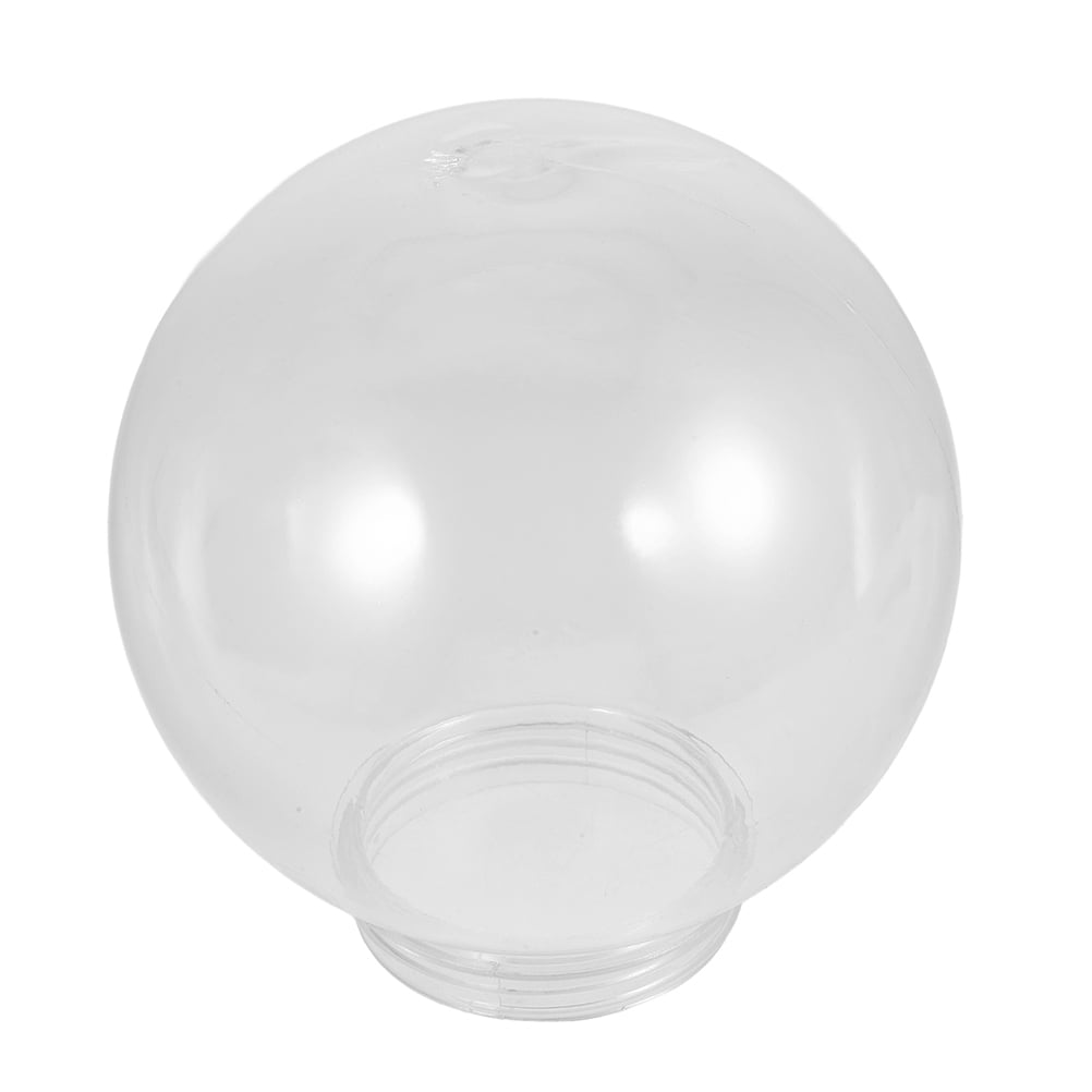 Hytrove threaded glass globe acrylic light diffusion pendant light ...