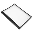 thumbnail image 1 of Hemoton Clear Pvc Menu Holder Replacement 10 Pages Menu Display Binder Bar Restaurant Diner Folder For Restaurants Bars And Cafes, 1 of 1