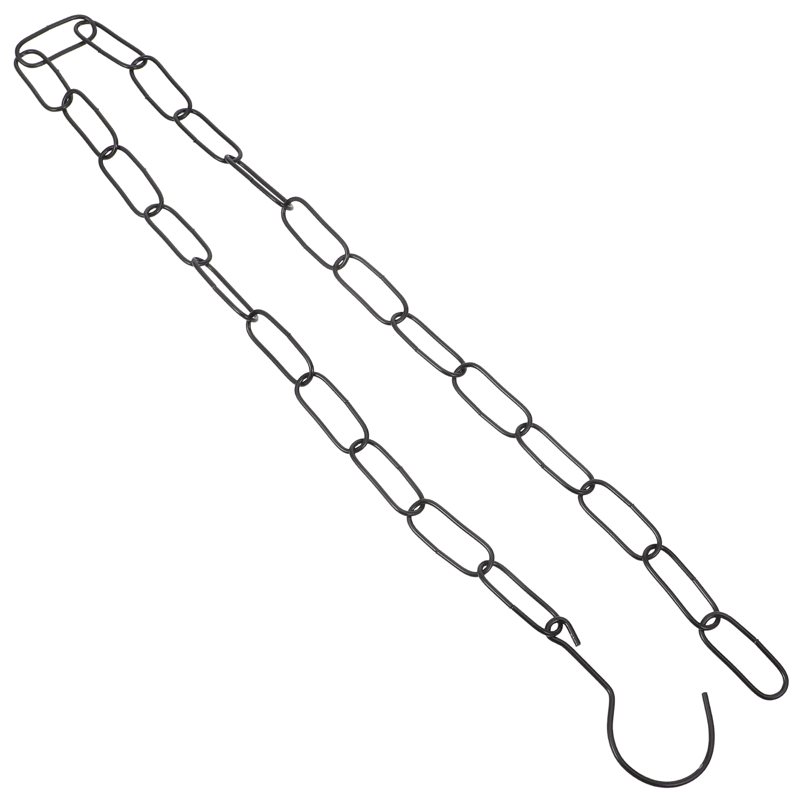 Hemoton Heavy Duty Iron Hanging Chain with Hooks, Decorative Chain for ...