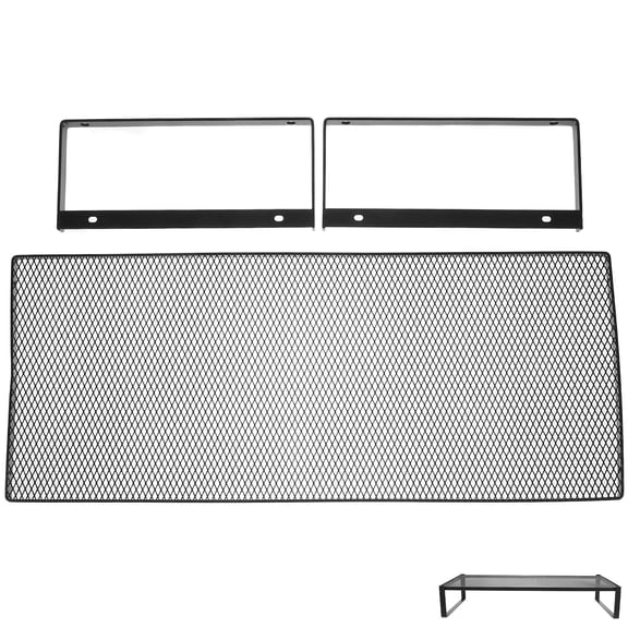 Hemoton Computer Heightened Shelf Office 48.00X19.50X8.00CM Black