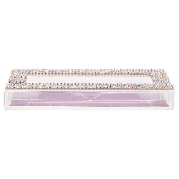 Hemoton Cosmetic Case Eyelash Case Makeup Storage Box Travel Cosmetic Bag Eyelash Extension Supplies Storage Container Box Pink