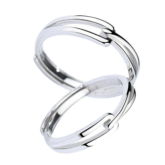 Couple Ring Unique Engagement Match Bracelet Jewelry and Women