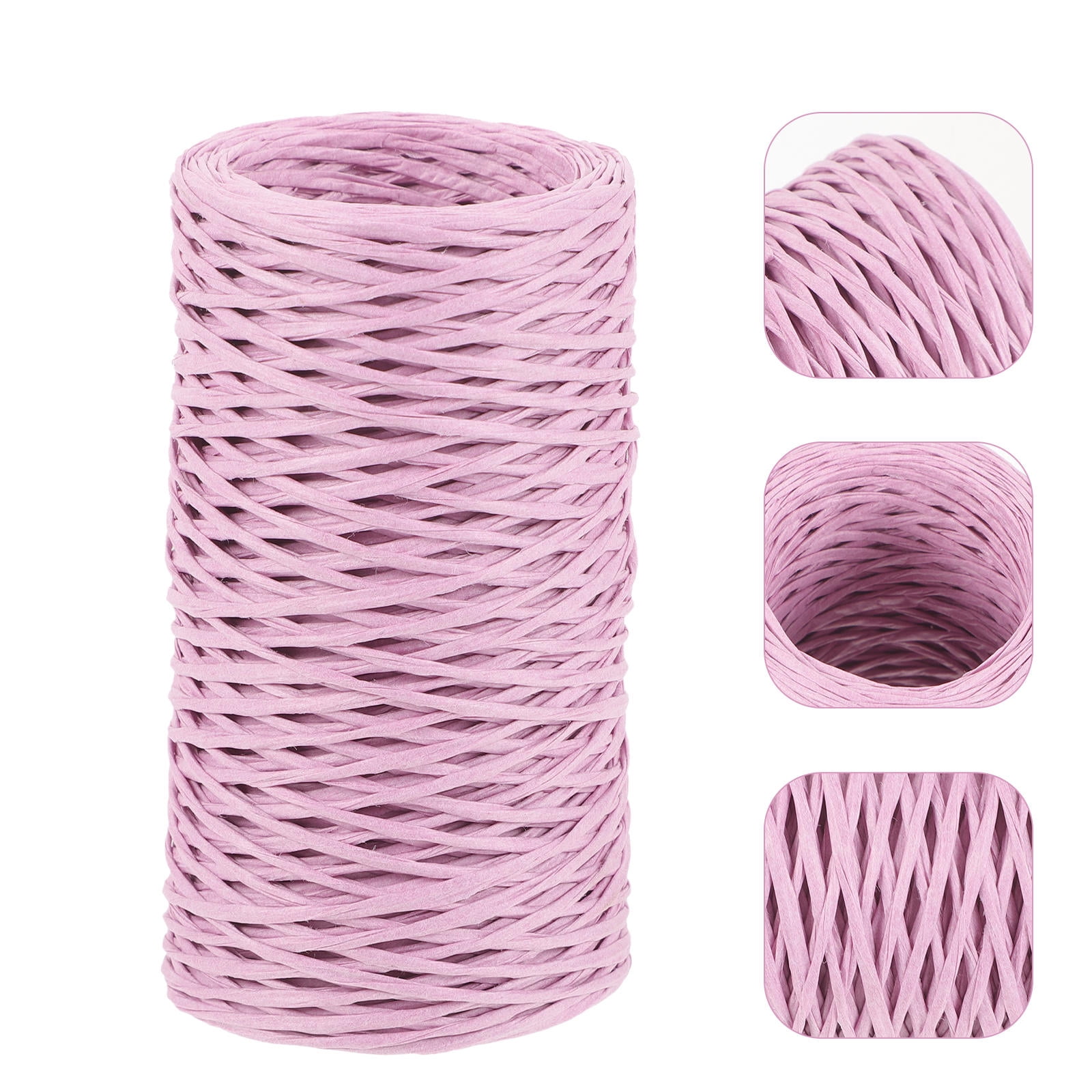 COOPHYA Woven Rope Violet Fabric 1 Roll 3.7x2in - Walmart.com
