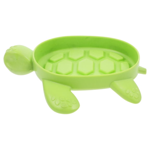 YOSADIER Creative Turtle Design Soap Box with Lid for Bathroom Soap and Sponge Storage
