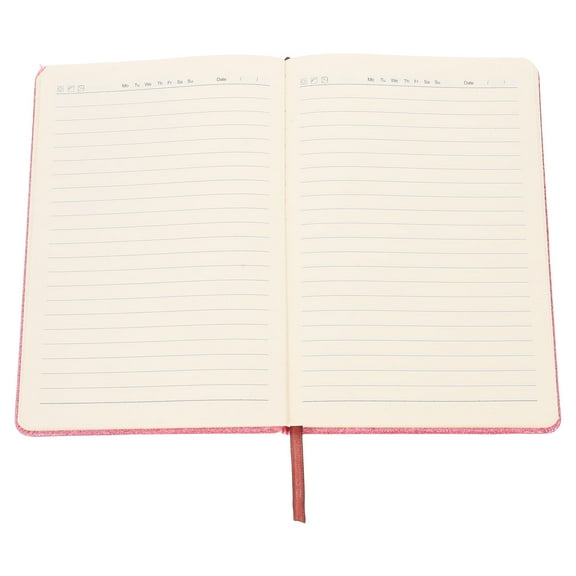 Hemoton Cute Diary Journal Modern Writing Notebook Small Notepads Travel Pink