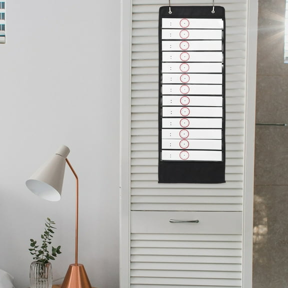 Hemoton Daily Schedule Pocket Chart Daily Schedule Pocket Chart Routine Pocket Chart Teacher Scheduling Chart Learning Tools For Classroom Management